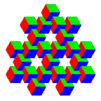 24 кубика