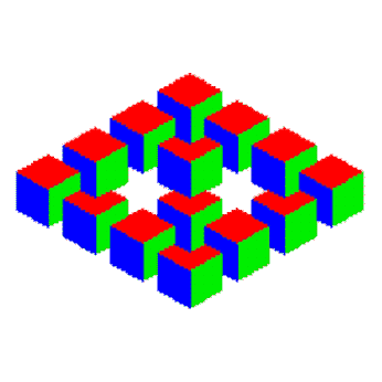 14 кубиков