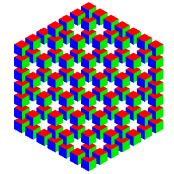 Куб из кубиков 10